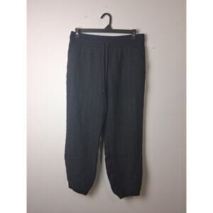 Mode‎ of One Knit Joggers Size L Black Athletic Pants Streetwear Lounge
